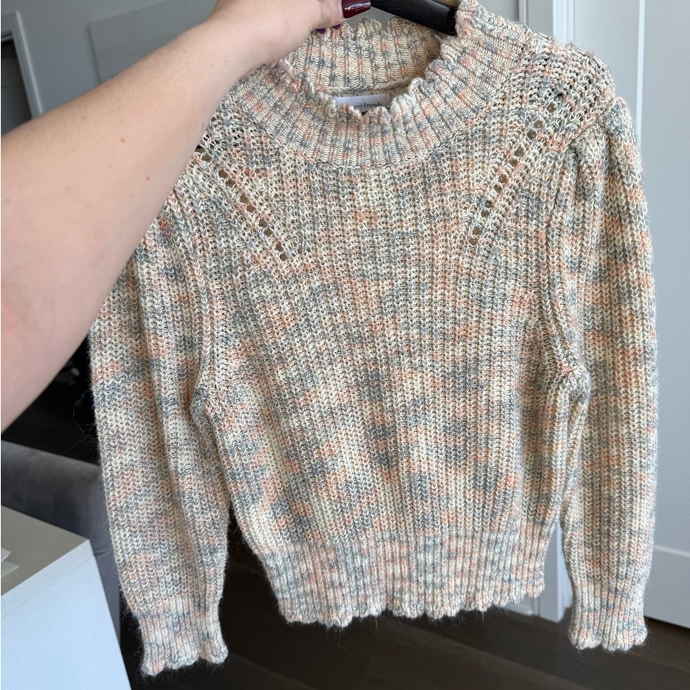 Lovers + Friends Multicolor Knit Sweater